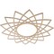 Ekena Millwork Eleanor Wood Fretwork Pierced Ceiling Medallion, Alder, 40"OD x 15 3/8"ID x 3/8"T CMWP40X40X0375EAAL - alternate 2